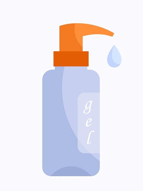 Icono De Gel Antibacteriano Vector Premium