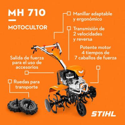 Motocultor Mh Stihl El Ganadero