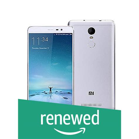 (Renewed) Xiaomi Redmi 3S Prime (Silver, 32GB) : Amazon.in: Electronics