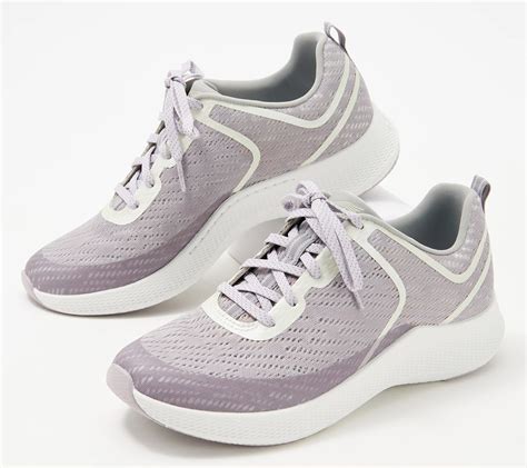 As Is Dansko Mesh Lace Up Walking Sneakers Sky Qvc