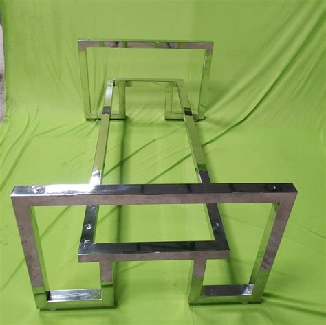 Rectangular Stainless Steel Table Frame Grade Of Material SS 304