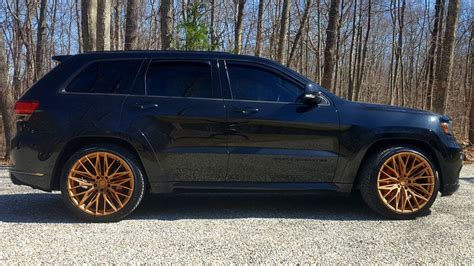 22 Staggered Lexani Wheels Aries Custom Satin Bronze Rims LX149 4