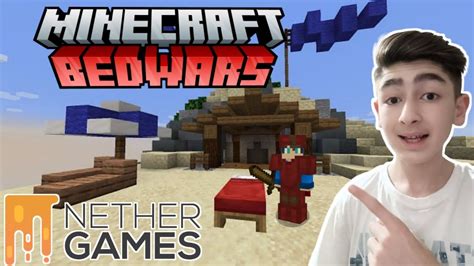 BEDWARS Minecraft PE God Birdge Yapımı NetherGames YouTube