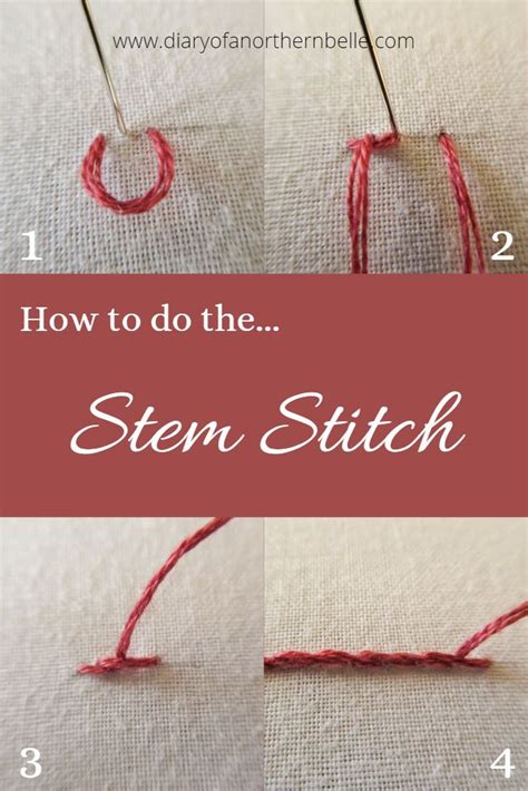 5 Easy Embroidery Stitches Tutorial Artofit