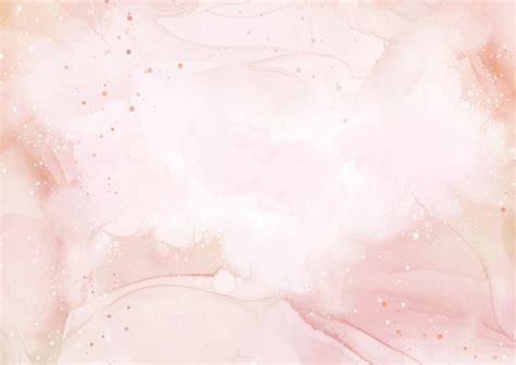 Fondo De Acuarela Rosa Pastel Pintado A Mano Vector Premium