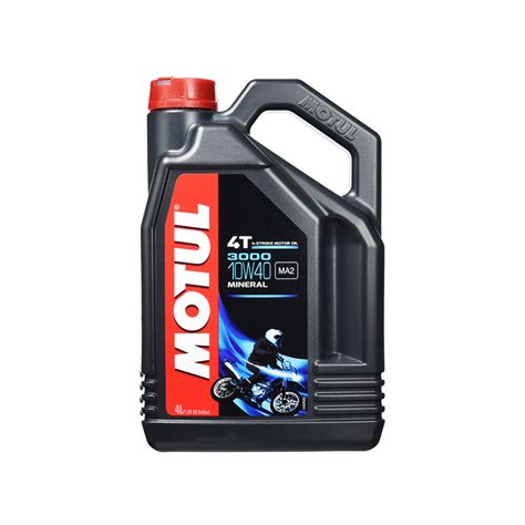 Моторно Масло, MOTUL 3000 4T 10W40, 4 литра
