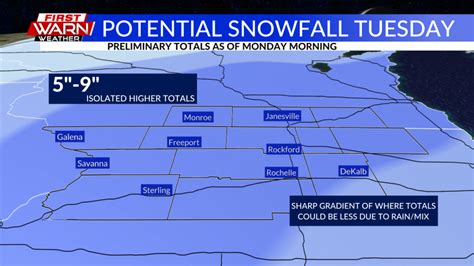 Monday Morning Update Winter Storm Warning Issued Mystateline Wtvo