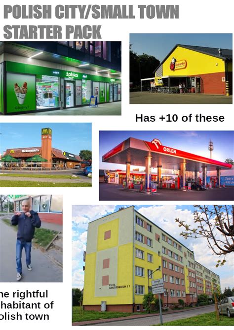 Polish City Small Town Starter Pack R Starterpacks Starter Packs Know Your Meme