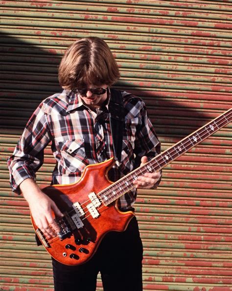 Photos of Phil Lesh with his custom Doug Irwin bass - Irwin Guitars