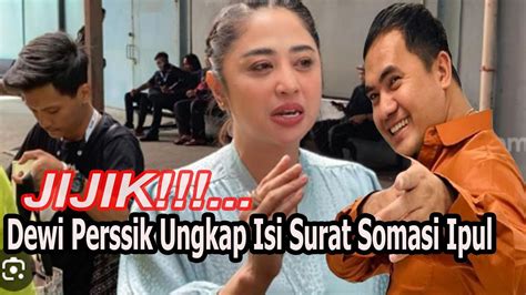 Jijik Dewi Perssik Ungkap Isi Dari Somasi Saiful Jamil Youtube