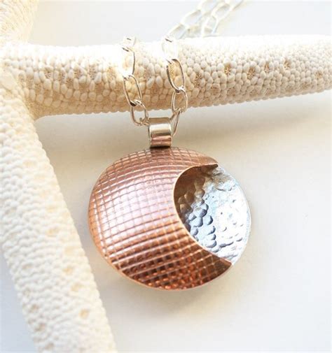 Mixed Metal Sterling Silver And Copper By Coriludesigns On Etsy