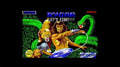 Rygar Amstrad CPC Longplay YouTube