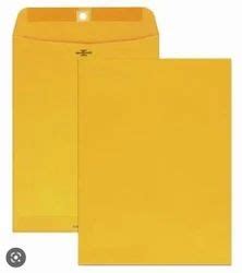 Yellow Paper Envelopes For Office Size 6x12 Inch At Rs 6 Piece In