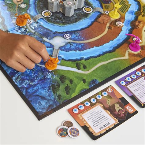 Disney Sidekicks Cooperative Strategy Board Game With Custom Sculpted