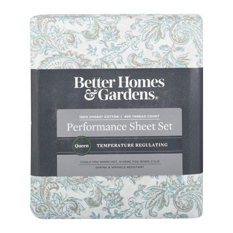 Better Homes Gardens Thread Count Hygro Cotton Bed Sheet Set