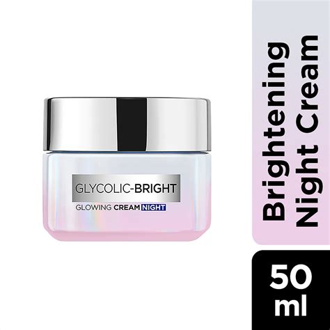 L Oreal Paris Glycolic Bright Glowing Night Cream Ml Overnight