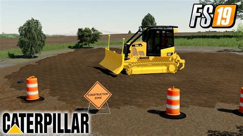 New Cat Dozer D K Lgp Loan Oak Tp Map Farming Simulator Youtube