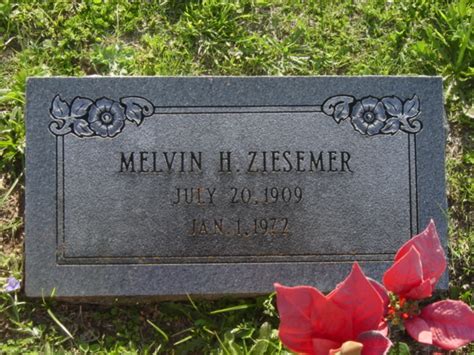 Melvin Carl Ziesemer Find A Grave Memorial