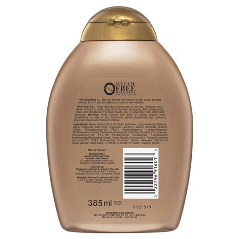 Buy Ogx Ever Straightening Smoothing Shine Brazilian Keratin