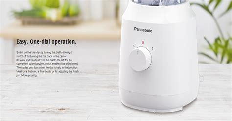 Panasonic L Mx Ex Wsk Lightweight Blender White Berdaya