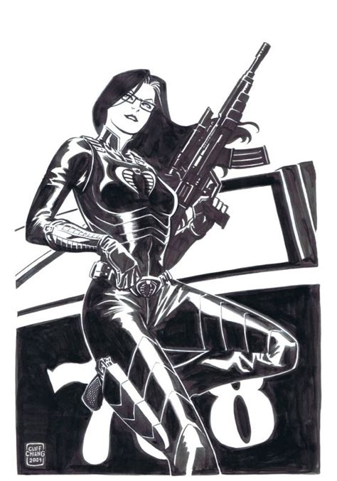 Baroness Anastasia DeCobray By Cliff Chiang Comic Books Art Comic Art