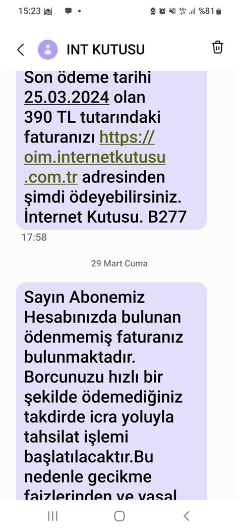 İnternet Kutusu Telekom Geçiş Süreci Ve Fatura Sorunu Şikayetvar