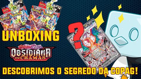 UNBOXING Booster Boxes Obsidiana Em Chamas YouTube