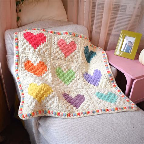simple baby blanket crochet pattern uk 12