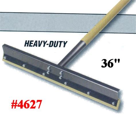 Rugged Heavy Duty Reversible Rubber Blade Concrete Floor Squeegee