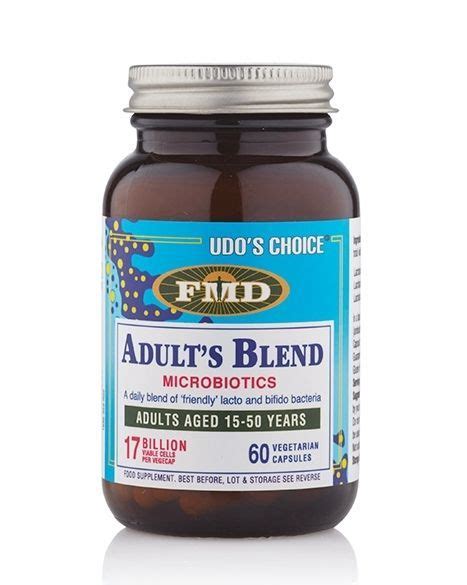 Udo S Choice Adult S Blend Microbiotics Caps New Harmony