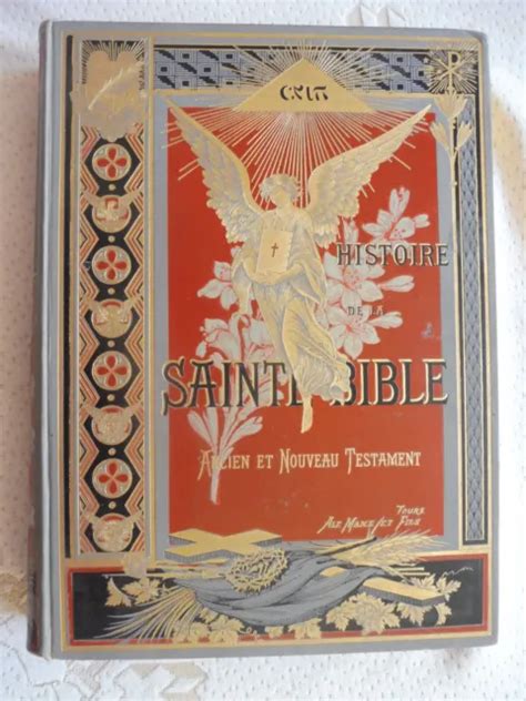 HISTOIRE DE LA Sainte Bible Illustrations Gustave Dore Mame 1897 EUR 85