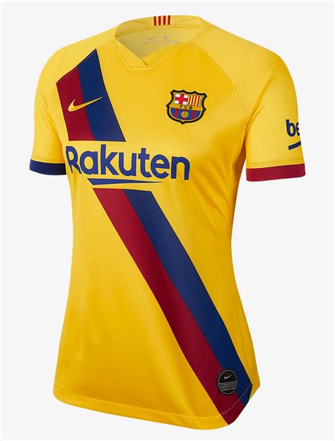 FC Barcelona 19/20 Women's Away Jersey by Nike - JerseyMotion