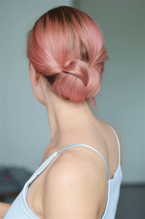 Kampaustutorial Helppo Letti Chignon Easy Braid Chignon NUDE