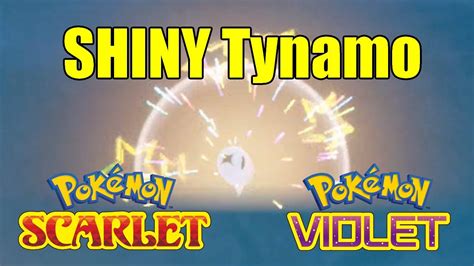 Shiny Tynamo Eelektrik Eelektross Evolution Pokemon Scarlet Violet