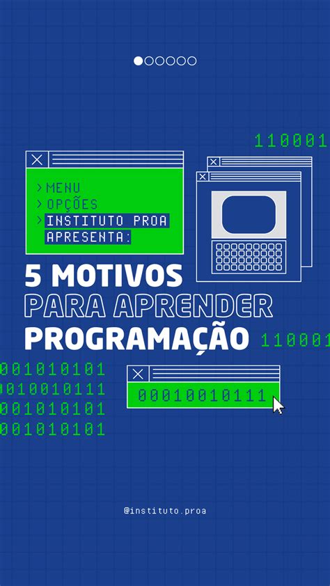 5 motivos para aprender programação