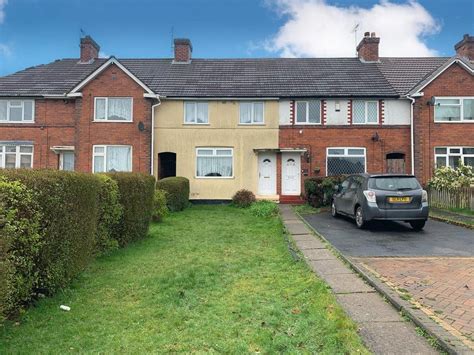 Kendal Rise Road Rednal Birmingham 3 Bed Terraced House £160 000