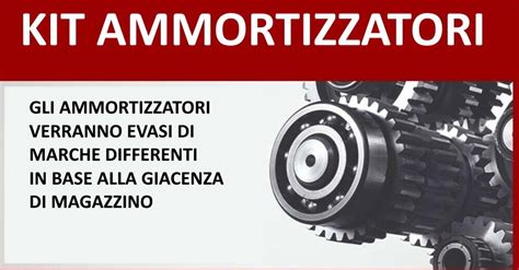 Kit Ammortizzatori Speed Anteriori Fiat Idea Lancia Musa Multijet