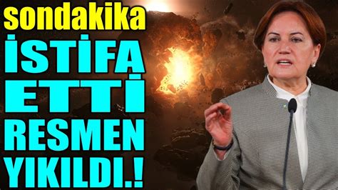 sondakika İSTİFA ETTİ RESMEN YIKILDI BOMBA GİBİ HABER YouTube