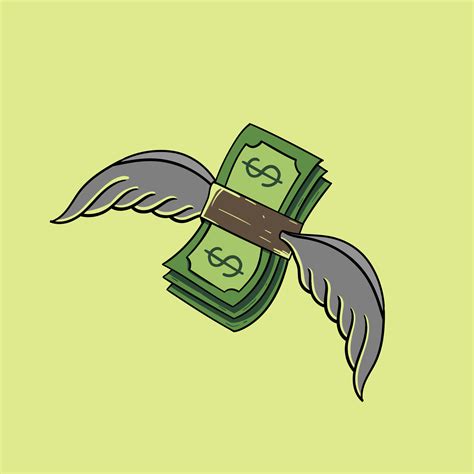 Money fly vector design 12771822 Vector Art at Vecteezy