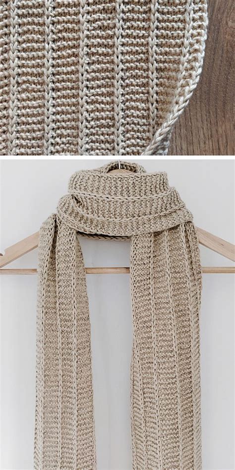 Cute Knitted Scarves Free Patterns