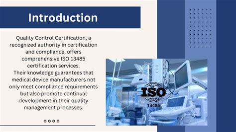 Ppt Iso 13485 Certification Qc Certification Powerpoint Presentation Id13380160