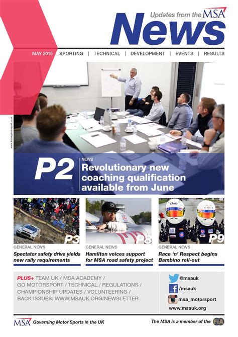 Msa News May 2015 By Motorsport Uk Issuu