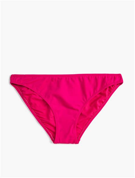 Pembe Kad N Basic Bikini Alt Normal Bel Sak Bm Koton