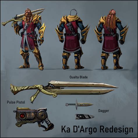 Artstation Farscape Ka Dargo Redesign