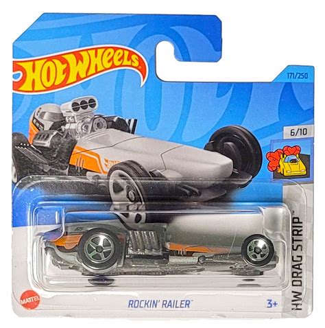Машинка Хот Вилс Rockin Railer коллекция HW Drag Strip Hot Wheels Mattel HKK фото