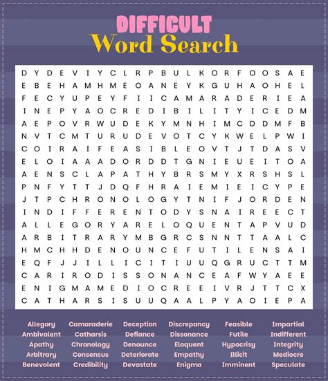 Hard Find The - 10 Free PDF Printables | Printablee