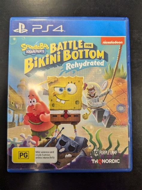 SPONGEBOB SQUAREPANTS BATTLE FOR BIKINI BOTTOM REH My Site