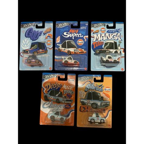 Jual Hot Wheels Set Tooned Gulf Edition Shopee Indonesia