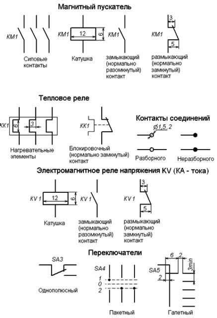 Электросхемы обозначения – Условные обозначения в электрических схемах ...