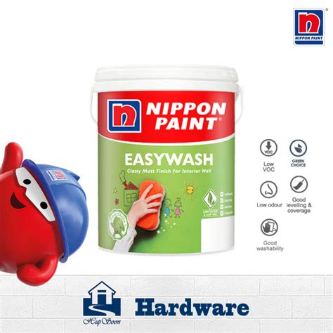 L L L Nippon Paint Easywash Interior Matt Finish Wall Paint